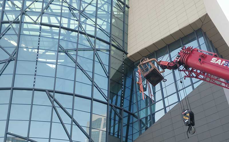 玻璃幕墻更換維修 玻璃幕墻更換維修